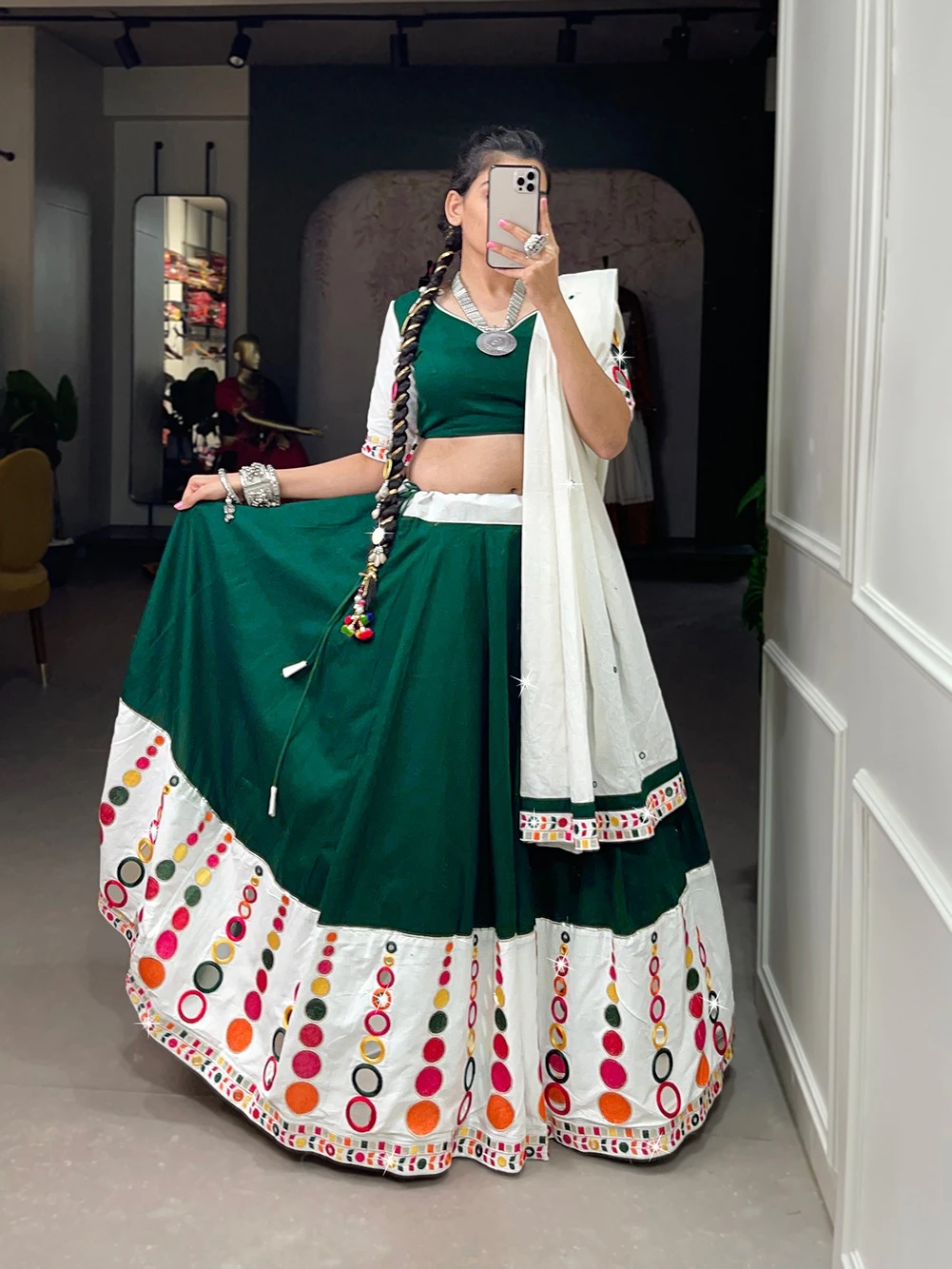 Aawiya 1677Pnk Pure Cotton Wholesale Lehenga Choli Collection Catalog — Wholesale Lehenga, MPA wholesale from Surat — Photo 5